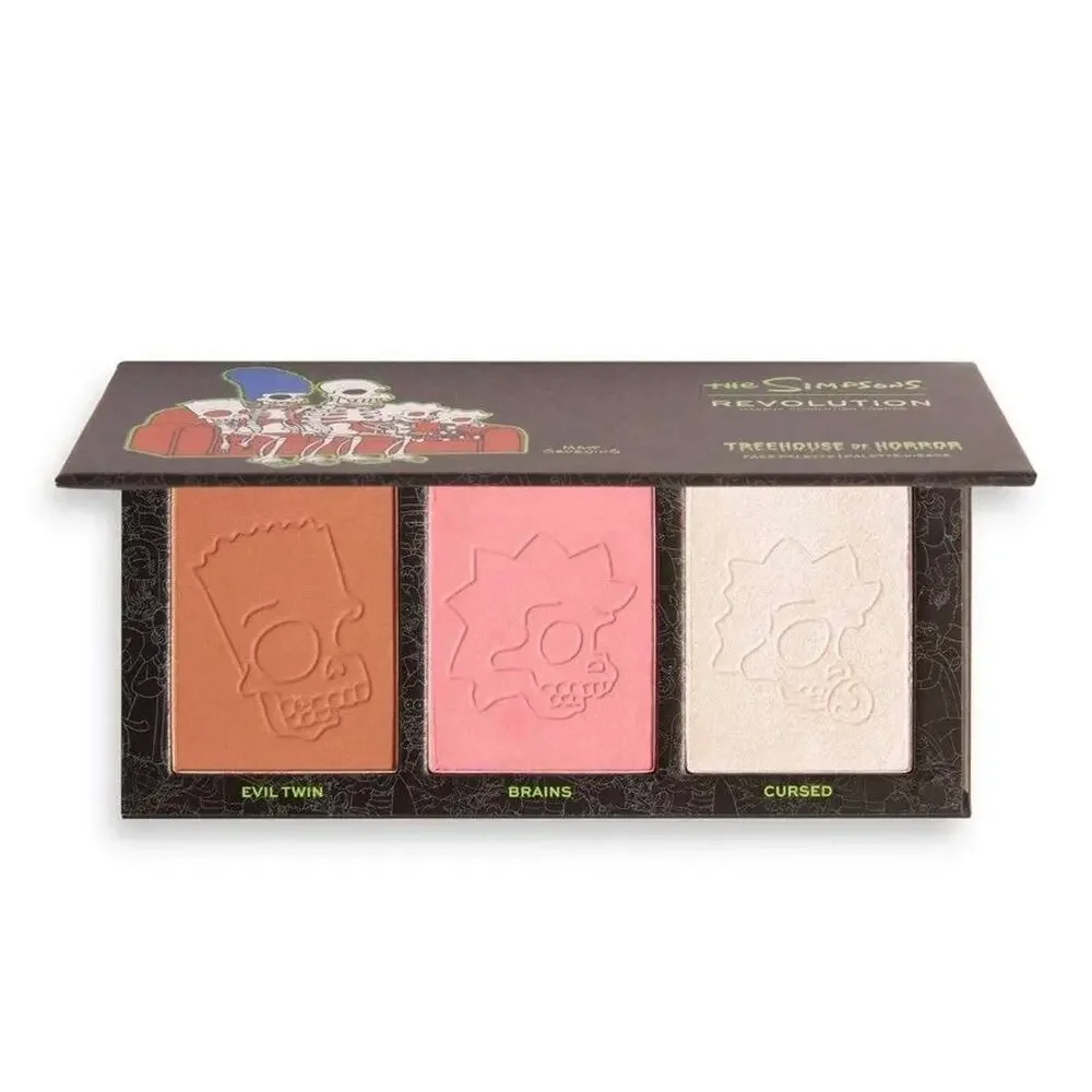 THE SIMPSONS REVOLUTION HIGHLIGHT  BLUSH‎ PALETTE